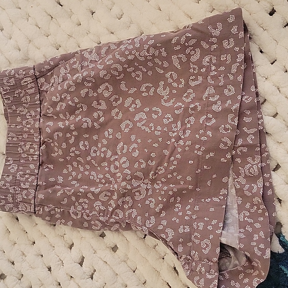 a new day Brown Elastic Waist Shorts